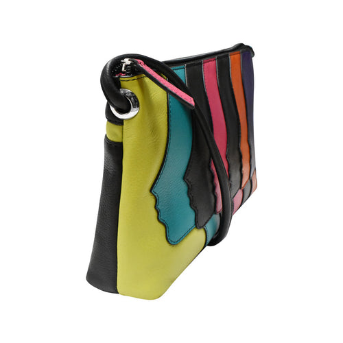 6022 Top zip Crossbody