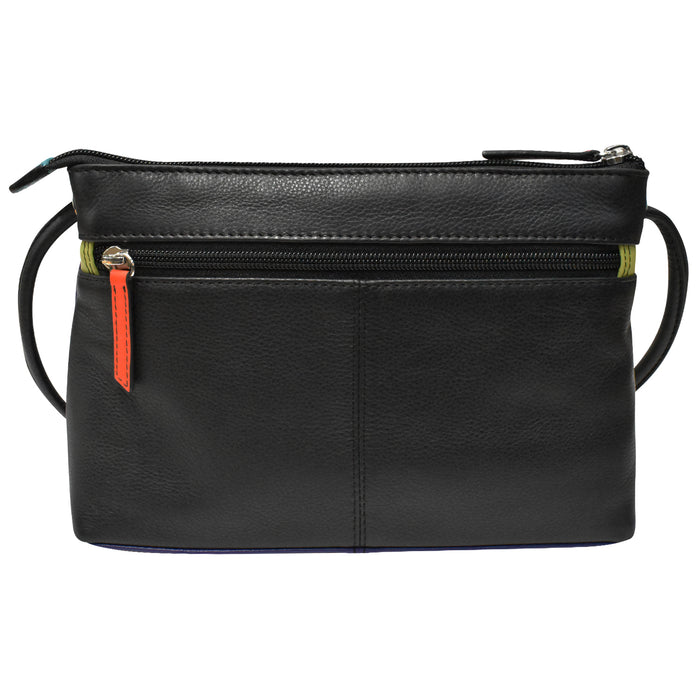 6022 Top zip Crossbody