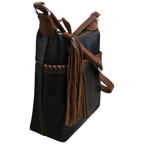 6686 Crossbody Hobo with Tassel