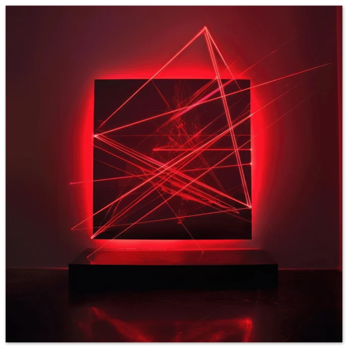 Abstract Lasers 5 - Shop Ai Art WebShop - Digital Art online Store