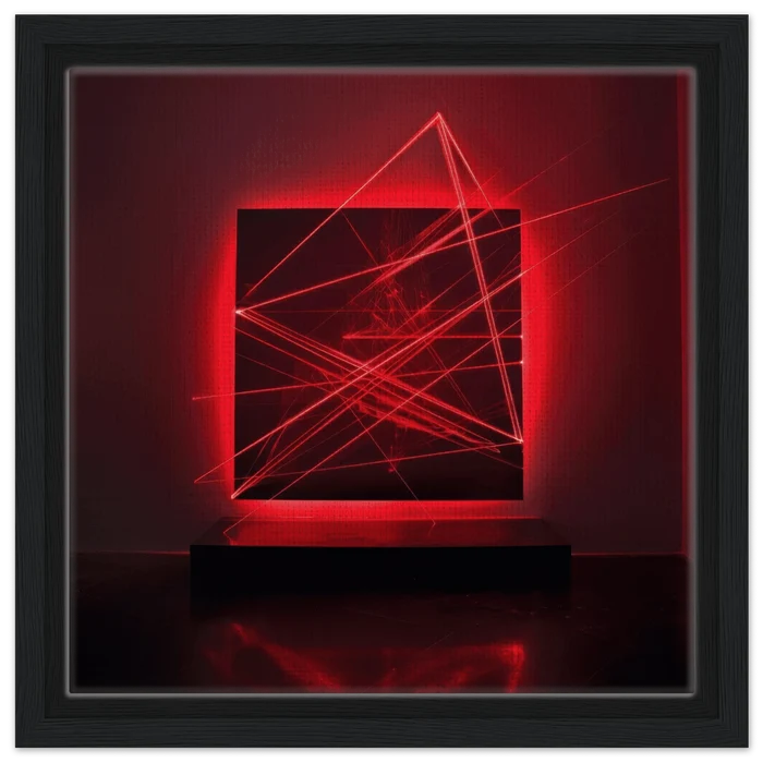 Framed Canvas / 30x30 cm / 12x12″ / -