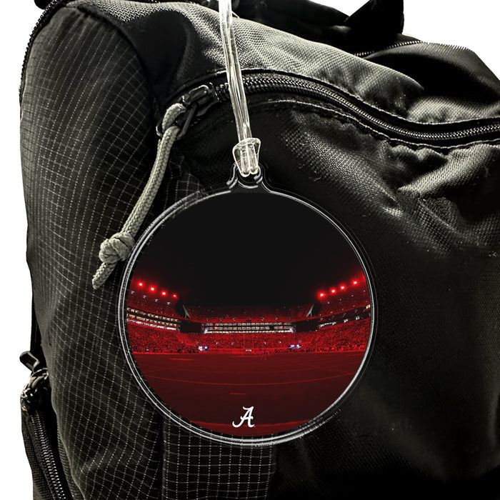 Alabama Crimson Tide - Alabama Crimson Lights Ornament & Bag Tag