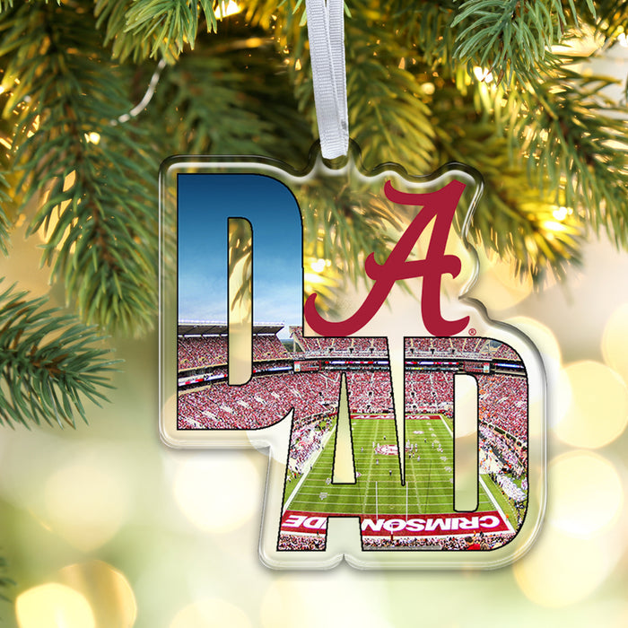 Alabama Crimson Tide - Alabama Dad Bag Tag