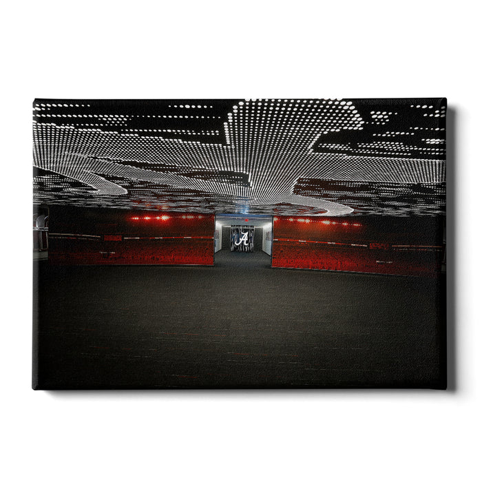 Alabama Crimson Tide - Alabama Locker Room - College Wall Art #Canvas