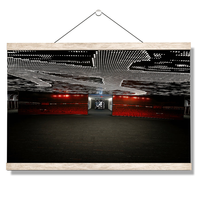Alabama Crimson Tide - Alabama Locker Room - College Wall Art #Hanging Canvas