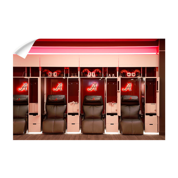 Alabama Crimson Tide - Alabama Lockers - College Wall Art #Wall Decal