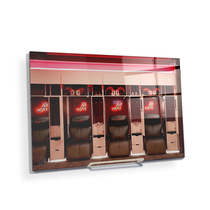 Alabama Crimson Tide - Alabama Lockers - College Wall Art #Acrylic Mini