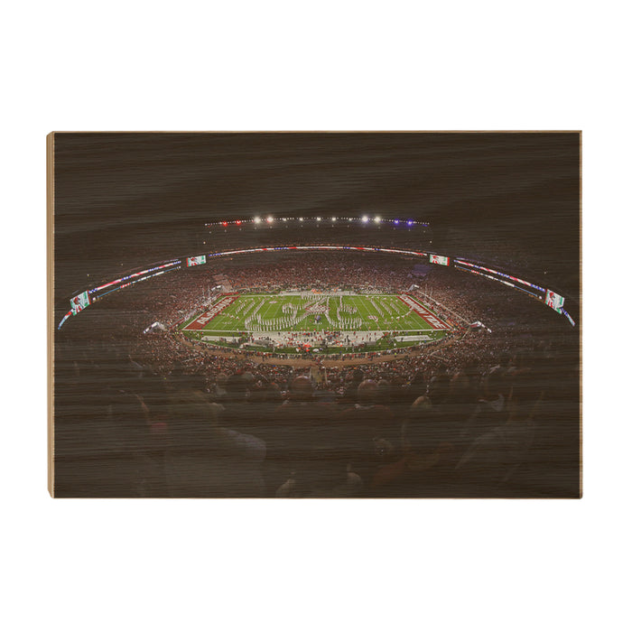 Alabama Crimson Tide - Alabama National Anthem - College Wall Art #Wood