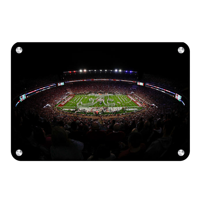 Alabama Crimson Tide - Alabama National Anthem - College Wall Art #Metal