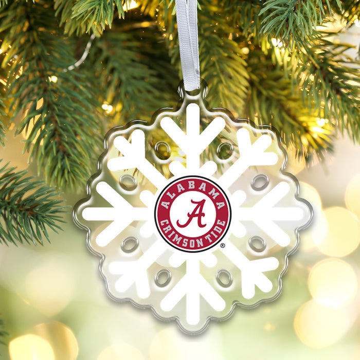 Alabama Crimson Tide - Alabama Snowflake Ornament