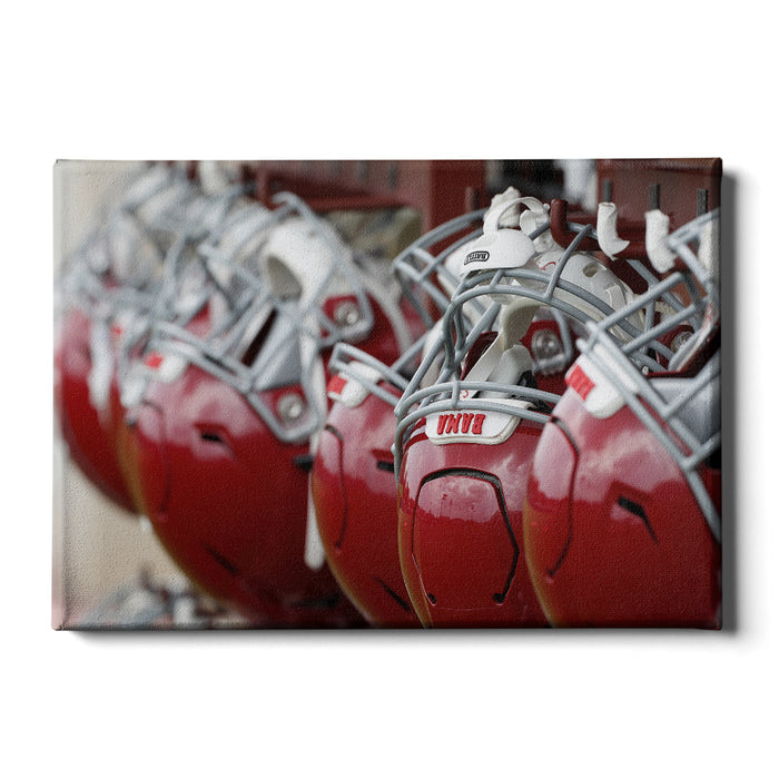 Alabama Crimson Tide - Bama Helmets - College Wall Art #Canvas