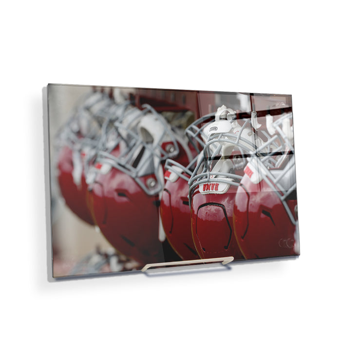 Alabama Crimson Tide - Bama Helmets - College Wall Art #Acrylic Mini