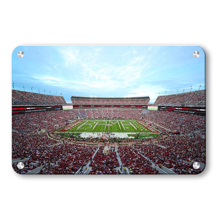 Alabama Crimson Tide - Bama Million Dollar Band - College Wall Art #Metal