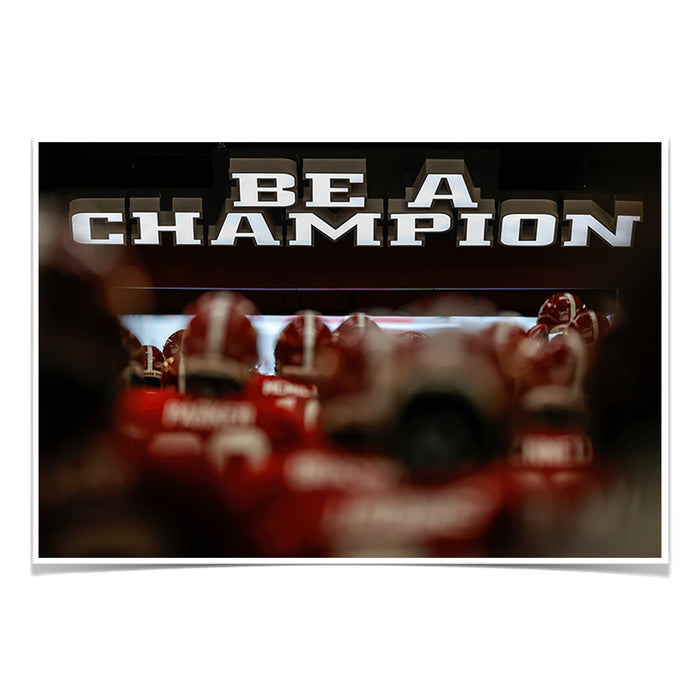 Alabama Crimson Tide - Bryant-Denny Aerial Bama - College Wall Art #Poster