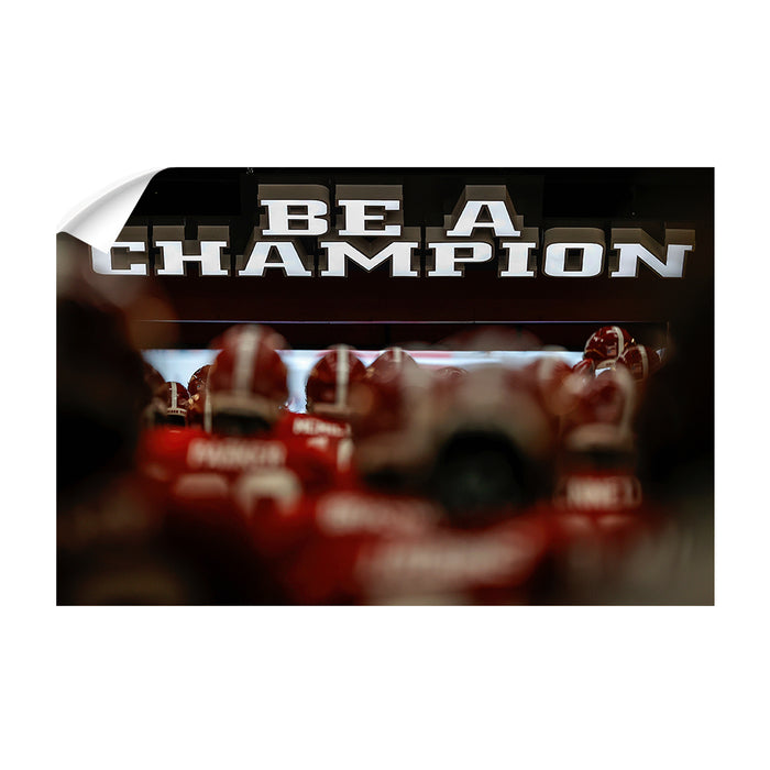 Alabama Crimson Tide - Bryant-Denny Aerial Bama - College Wall Art #Wall Decal