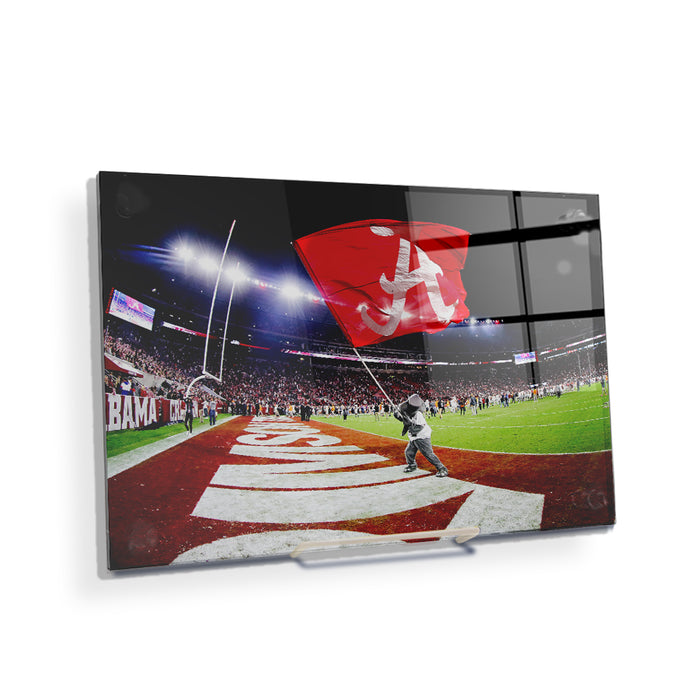 Alabama Crimson Tide - Big Al Crimson Tide Win - College Wall Art #Acrylic Mini
