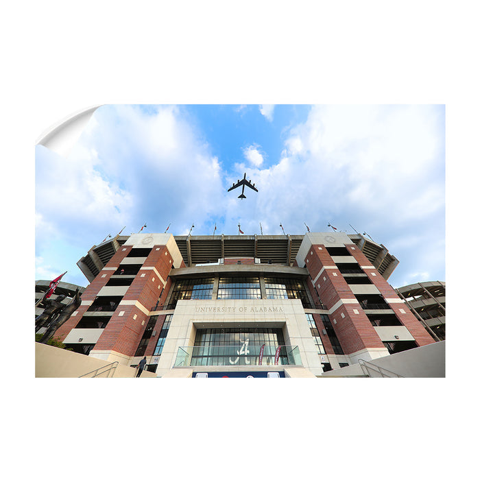 Alabama Crimson Tide - Bryant-Denny Flyover - College Wall Art #Wall Decal