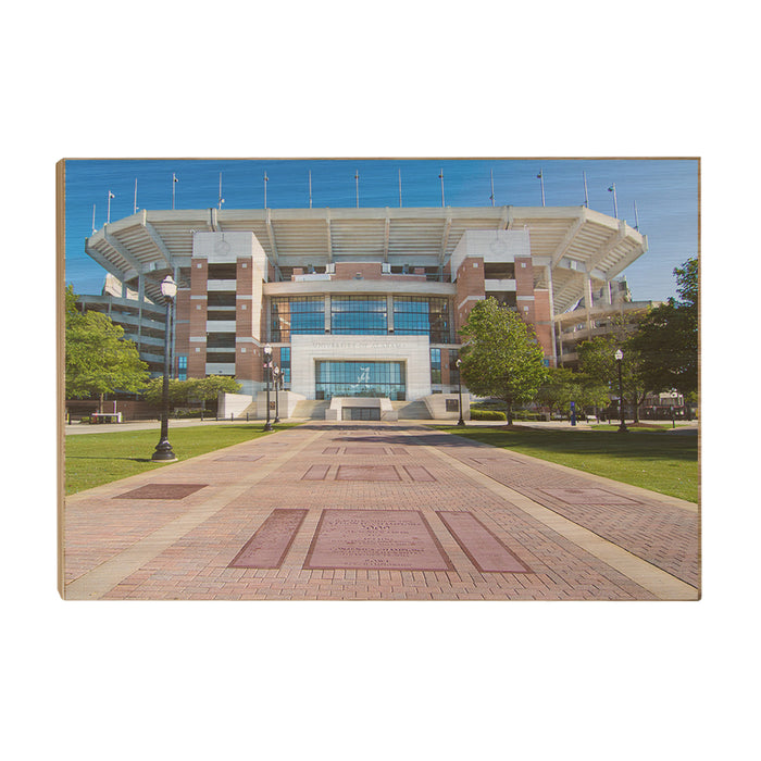 Alabama Crimson Tide - Bryant-Denny Stadium 2023 - College Wall Art #Wood