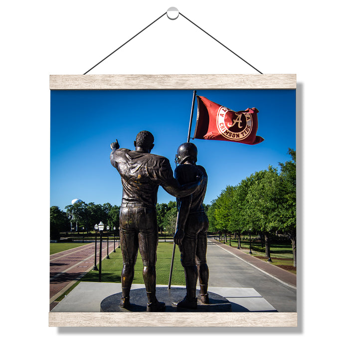 Alabama Crimson Tide - Crimson Walk of Champions - College Wall Art #Hanging Canvas