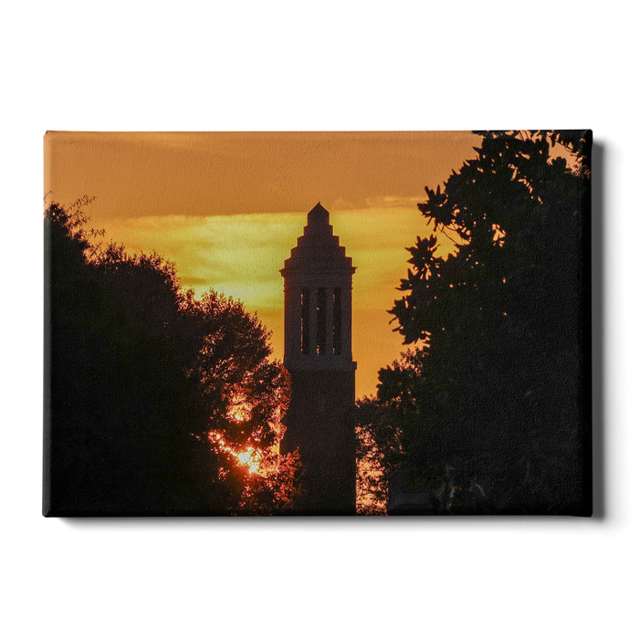 Alabama Crimson Tide - Denny Chimes Blaze - College Wall Art #Canvas