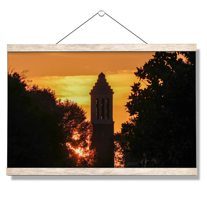 Alabama Crimson Tide - Denny Chimes Blaze - College Wall Art #Hanging Canvas