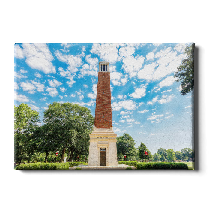 Alabama Crimson Tide - Denny Chimes Campus - College Wall Art #Canvas