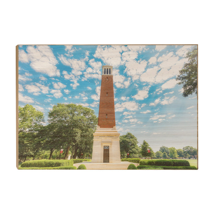 Alabama Crimson Tide - Denny Chimes Campus - College Wall Art #Wood