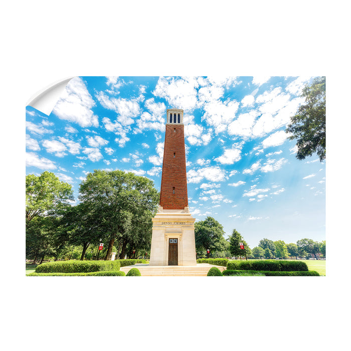 Alabama Crimson Tide - Denny Chimes Campus - College Wall Art #Wall Decal