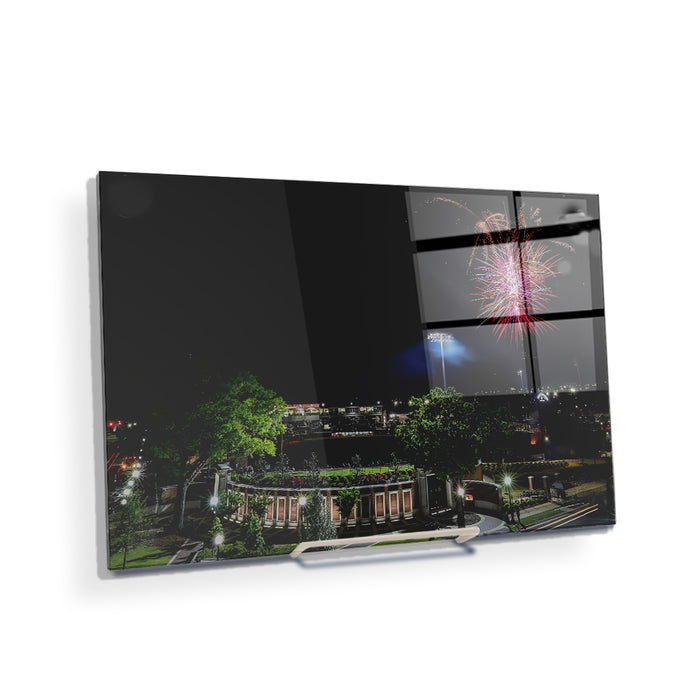 Alabama Crimson Tide - Fireworks over Sewell-Thomas Stadium - College Wall Art #Acrylic Mini
