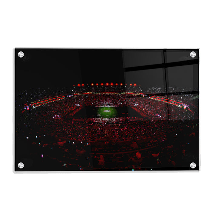 Alabama Crimson Tide - Light Up A Crimson Bryant Denny - College Wall Art #Acrylic