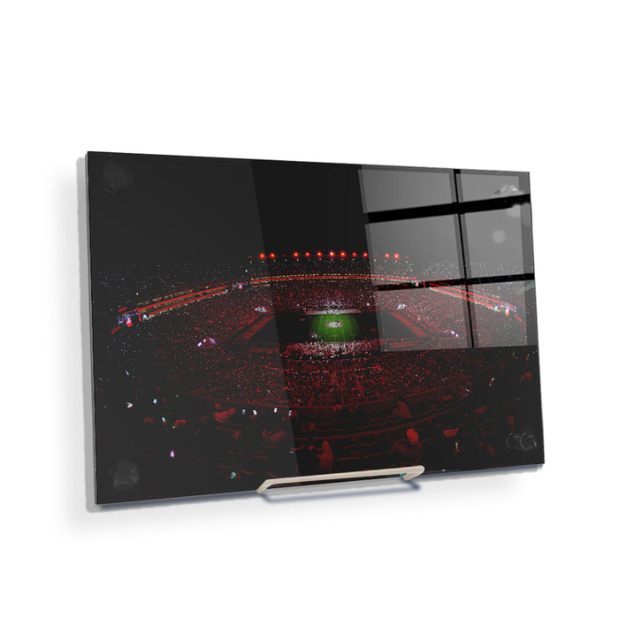 Alabama Crimson Tide - Light Up A Crimson Bryant Denny - College Wall Art #Acrylic Mini