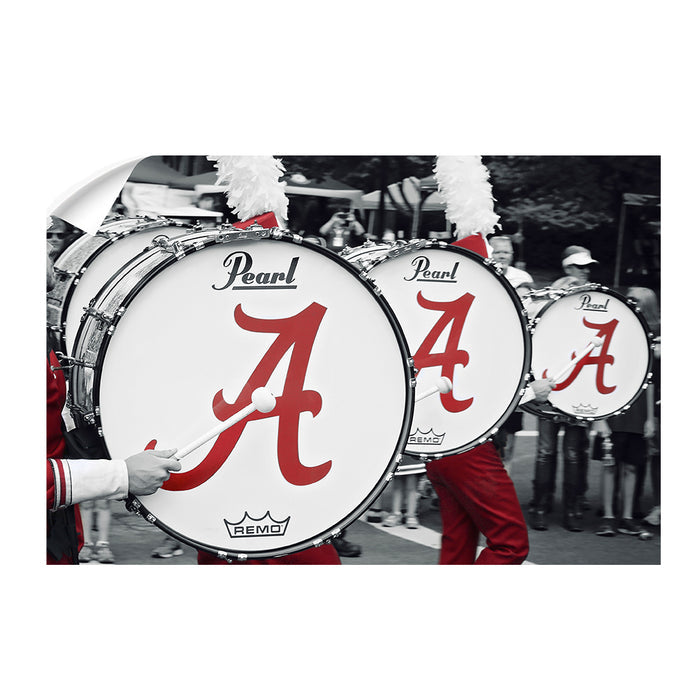 Alabama Crimson Tide - MDB Drums - College Wall Art #Wall Decal