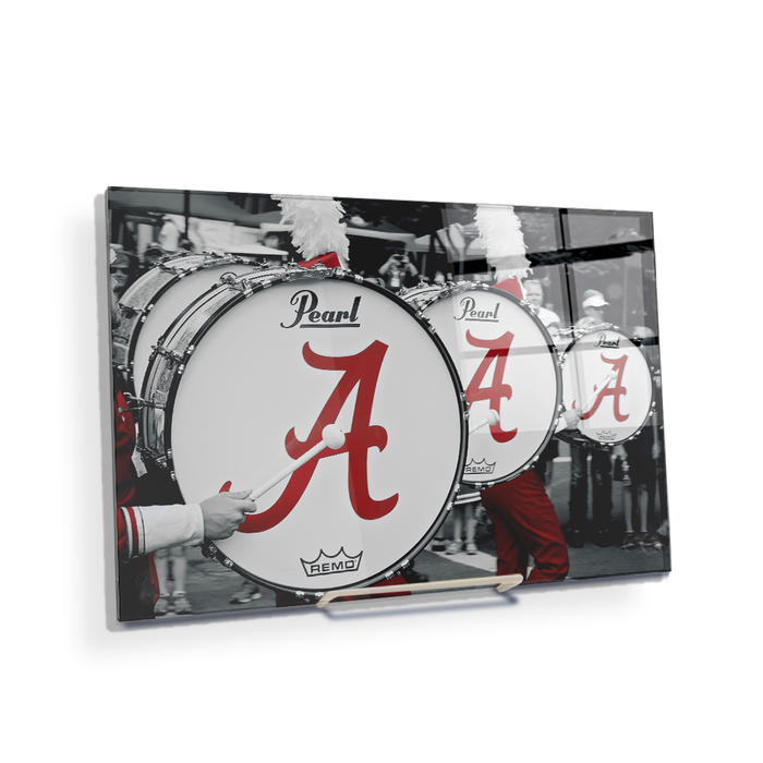 Alabama Crimson Tide - MDB Drums - College Wall Art #Acrylic Mini