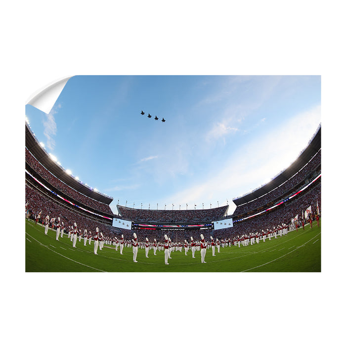 Alabama Crimson Tide - Million Dollar Flyover - College Wall Art #Wall Decal
