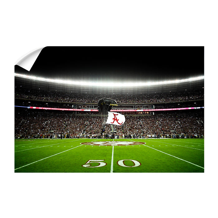 Alabama Crimson Tide - Pin Point Landing - College Wall Art #Wall Decal