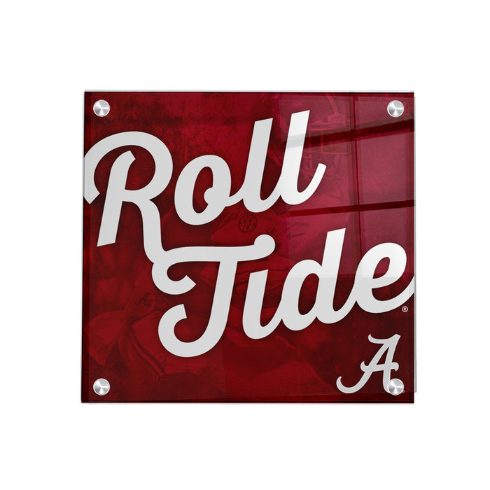 Alabama Crimson Tide - Roll Tide A - College Wall Art #Acrylic