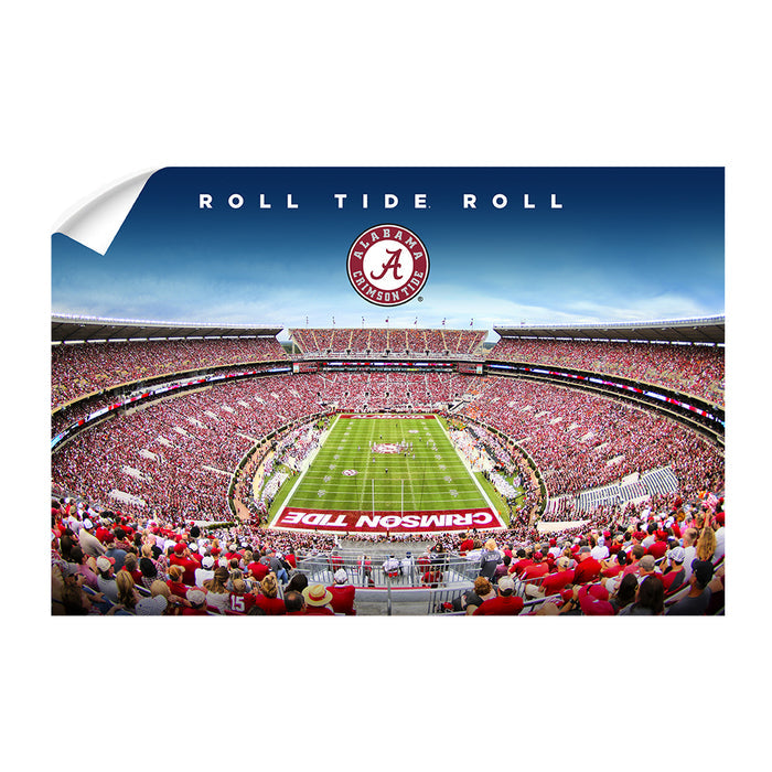 Alabama Crimson Tide - Roll Tide Roll - College Wall Art #Wall Decal