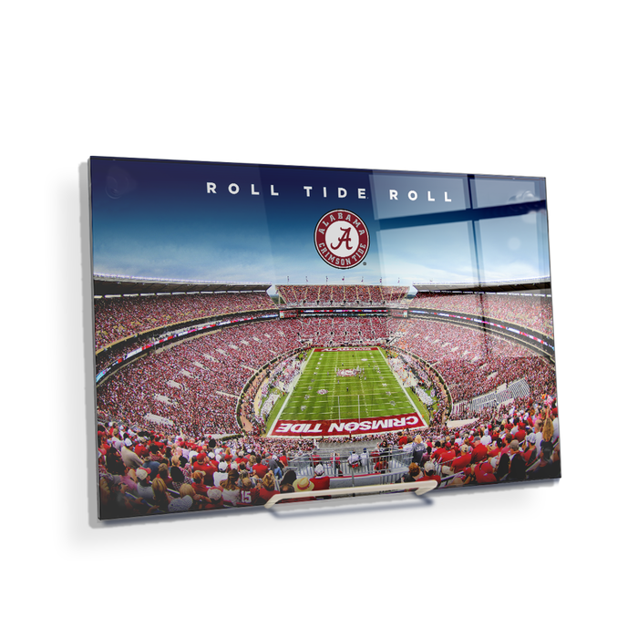 Alabama Crimson Tide - Roll Tide Roll - College Wall Art #Acrylic Mini