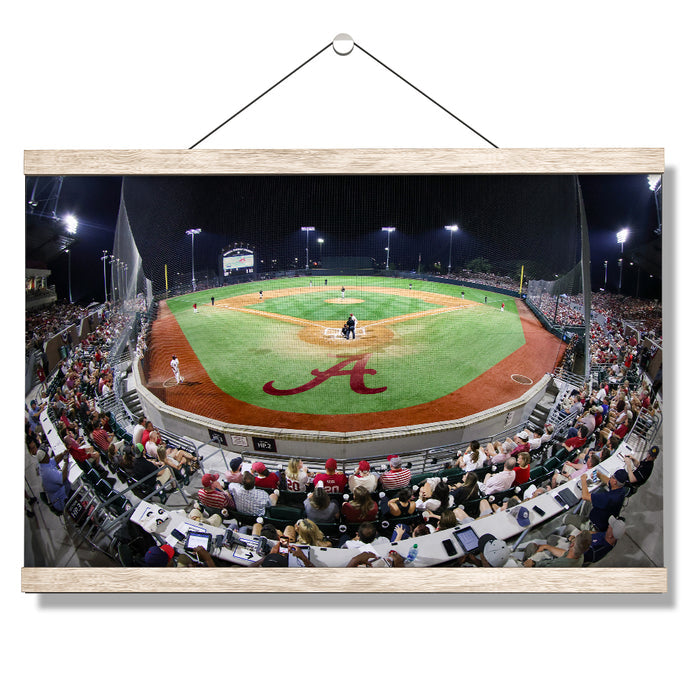 Alabama Crimson Tide - Sewell-Thomas Stadium Fisheye View - College Wall Art #Hanging Canvas