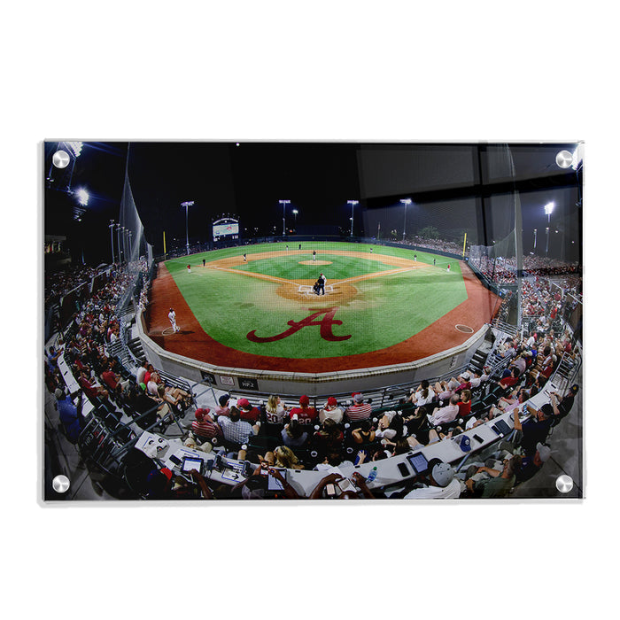 Alabama Crimson Tide - Sewell-Thomas Stadium Fisheye View - College Wall Art #Acrylic