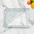 Alpha Gamma Delta - Alpha Gamma Delta Frosted Badge Decorative Serving Tray