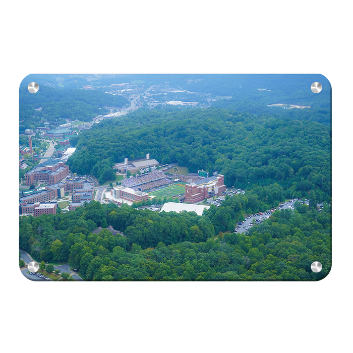 Appalachian State Mountaineers - Kidd Brewer Stadium 3333 - College Wall Art #Metal