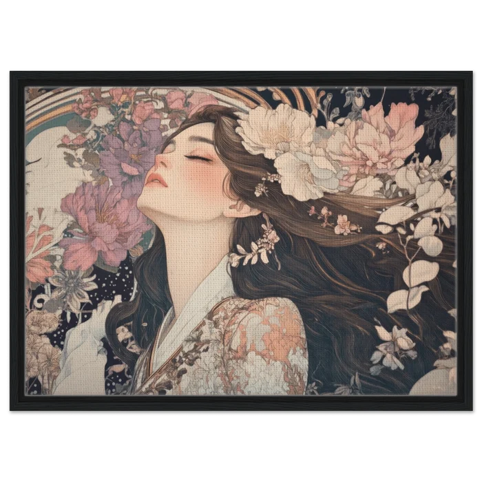 Framed Canvas / 50x70 cm / 20x28″ / -