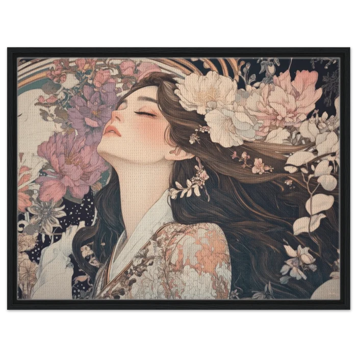 Framed Canvas / 60x80 cm / 24x32″ / -