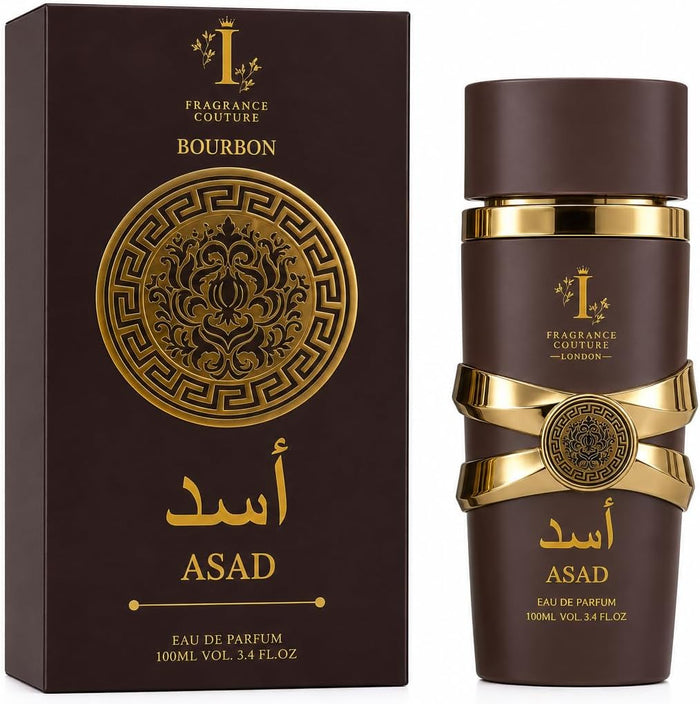 Asad Bourbon Eau de Parfum 100ml by Fragrance Couture