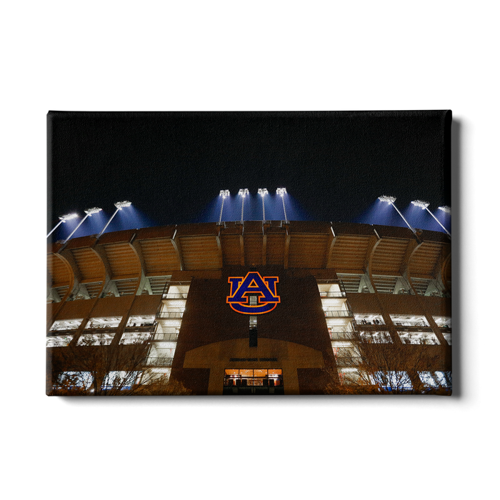 Auburn Tigers - Jordan-Hare Night - College Wall Art#Canvas