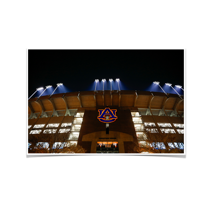 Auburn Tigers - Jordan-Hare Night - College Wall Art#Poster