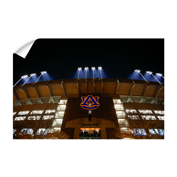Auburn Tigers - Jordan-Hare Night - College Wall Art#Wall Decal