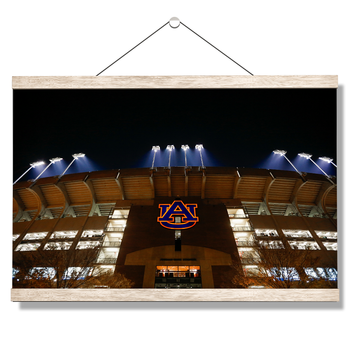 Auburn Tigers - Jordan-Hare Night - College Wall Art#Hanging Canvas