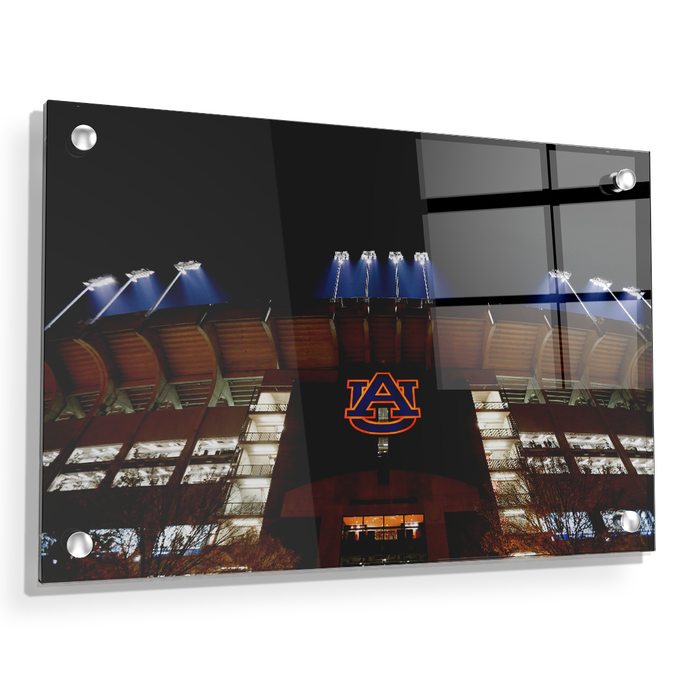 Auburn Tigers - Jordan-Hare Night - College Wall Art#Acrylic
